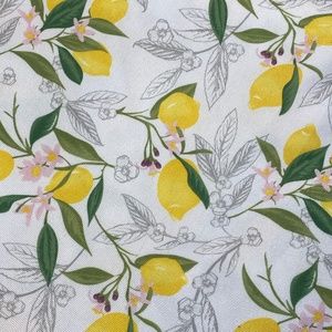 Laura Ashley Tablecloth Lemon and Floral